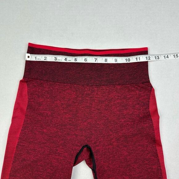 Victoria's Secret PINK Seamless Sculpt Leggings Red Ombre Small - Picture 5 of 10
